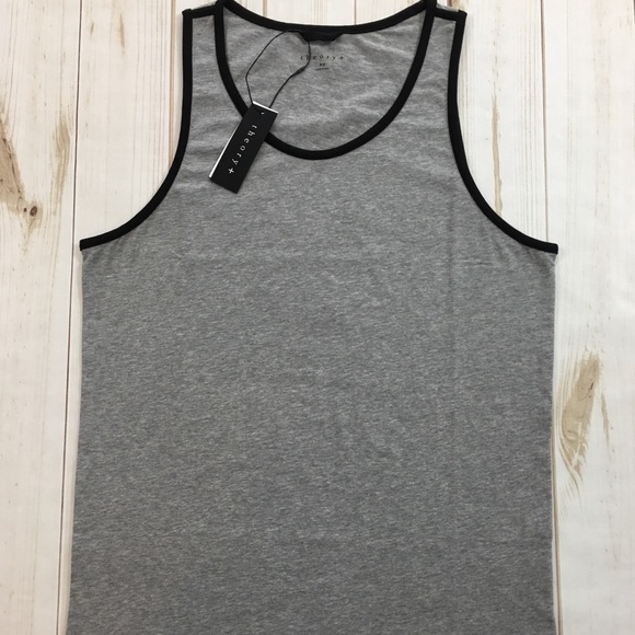 Theory - NWT Men’s Charcoal Tank Top - Picture 2 of 6